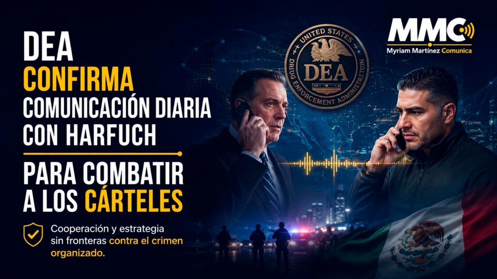 Terrance Cole confirmó comunicación diaria con Omar García Harfuch e intercambio de inteligencia sobre organizaciones criminales entre México y Estados Unidos.