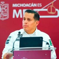 José Antonio Cruz Medina informa sobre la reducción del homicidio doloso en Michoacán.