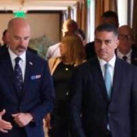 Omar García Harfuch presenta en Argentina los resultados de la Estrategia Nacional de Seguridad de México.
