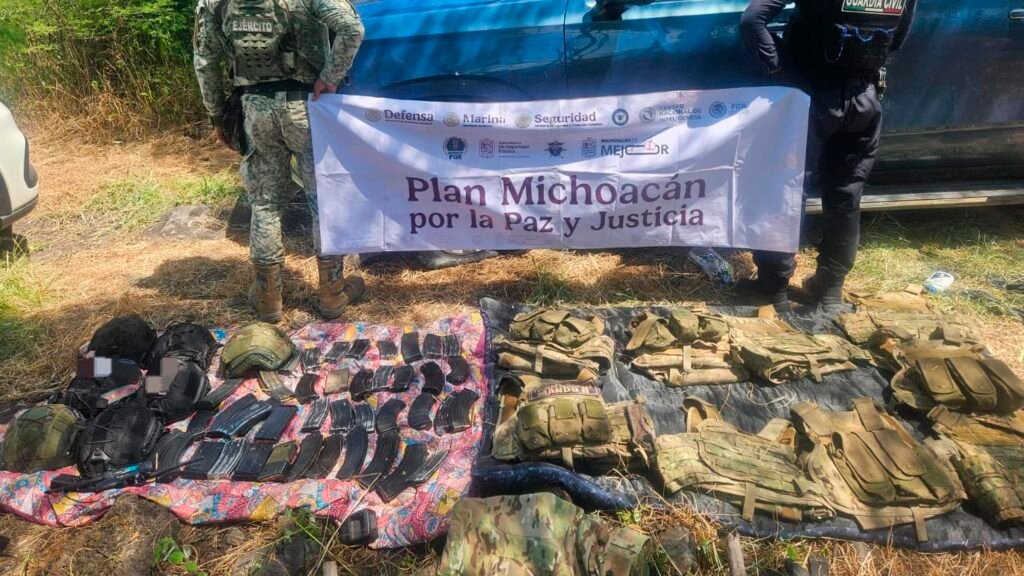 Operativo de seguridad en carreteras de La Piedad, Michoacán