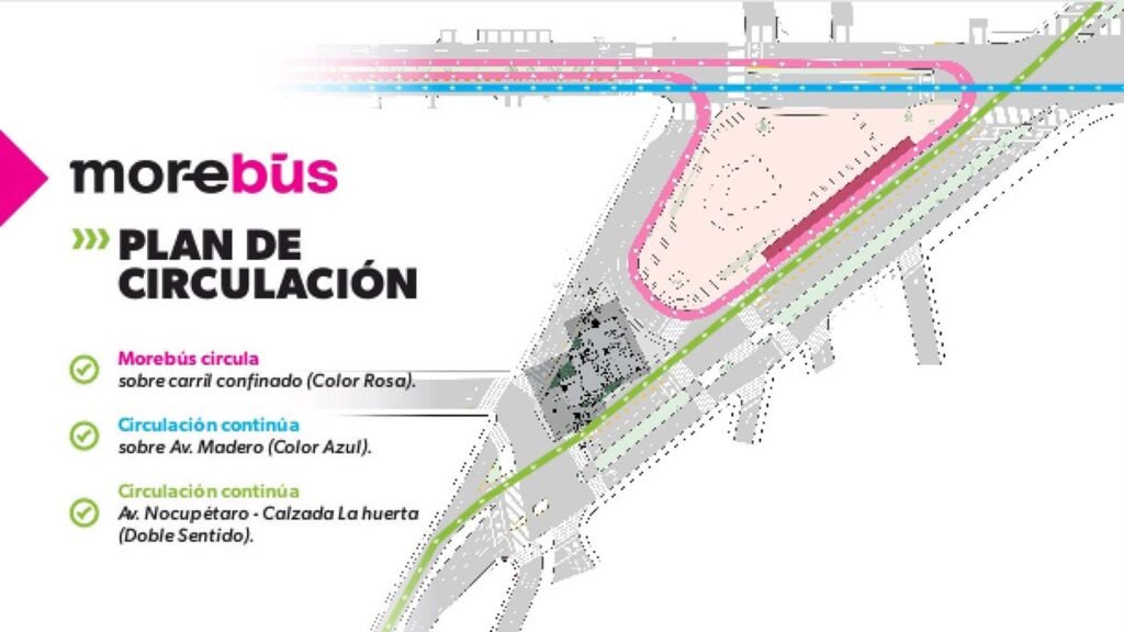 Proyecto de reconfiguración vial del Obelisco de Morelia entre avenida Madero, Nocupétaro y calzada La Huerta.