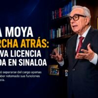Rubén Rocha Moya solicita nuevamente licencia como gobernador de Sinaloa