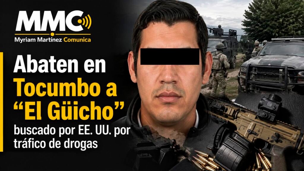 Luis Enrique “N”, alias “El Güicho” o “R5”, murió tras un enfrentamiento con fuerzas federales en Tocumbo; Estados Unidos ofrecía hasta 3 millones de dólares por él.