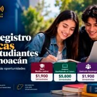 Registro de Becas para el Bienestar para estudiantes de Michoacán en septiembre de 2026.