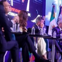 Alfredo Ramírez Bedolla durante la Quinta Convención Binacional México-Estados Unidos.