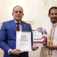 Conrado Paz entrega su Segundo Informe Legislativo en el Congreso de Michoacán