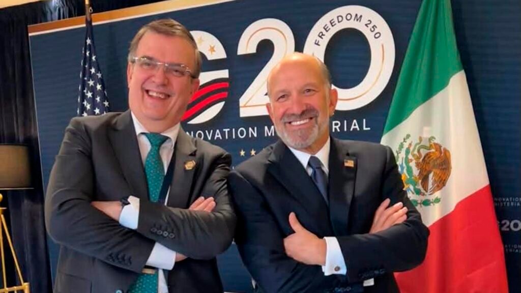 Marcelo Ebrard se reunió con Howard Lutnick para negociar los aranceles a automóviles, acero y aluminio, sectores clave para las cadenas productivas de Norteamérica.