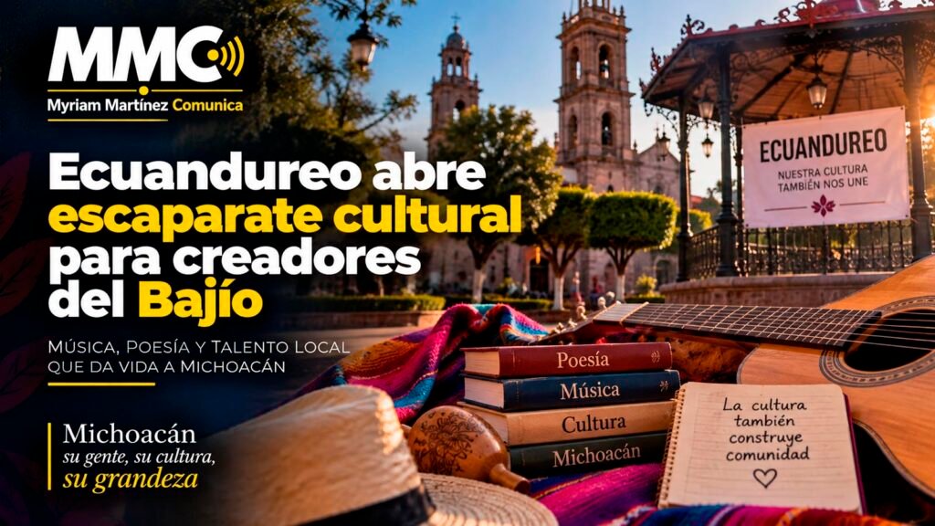 Más de 50 creadores y 10 agrupaciones participan en Ecuandureo en un encuentro que conecta la música y la poesía de cinco localidades del Bajío.