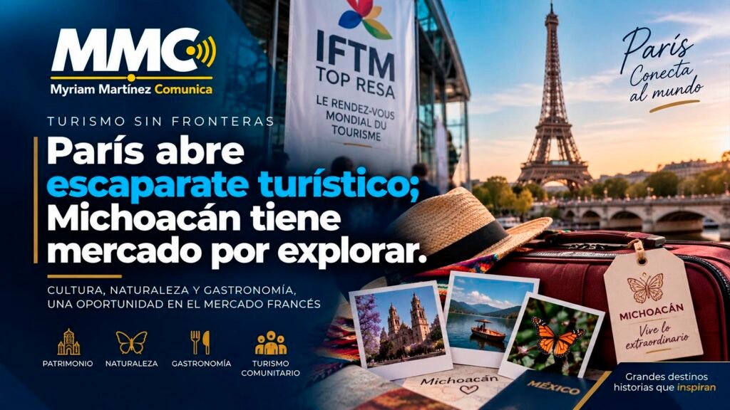 Feria profesional IFTM Top Resa en París, Francia.