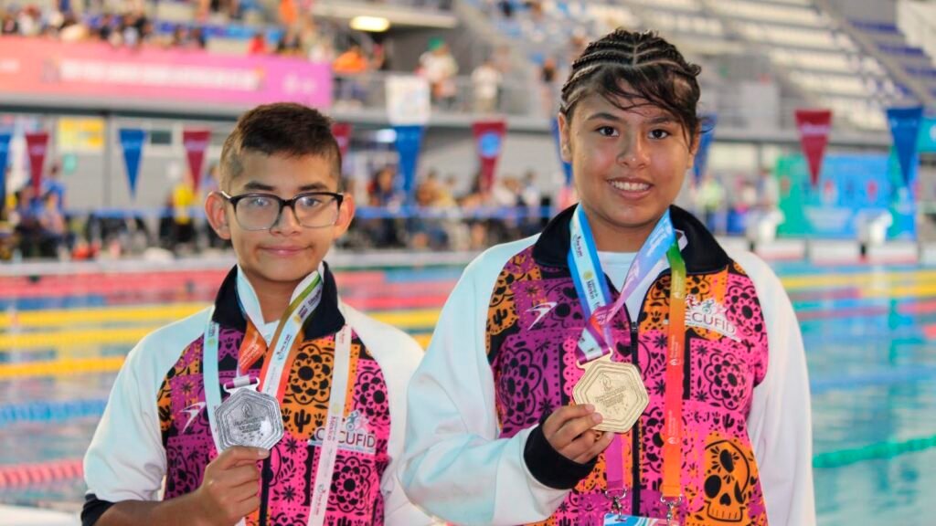 Deportista de Michoacán durante una prueba de paranatación en la Paralimpiada Nacional 2026.