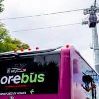 Morebus y teleferico de Morelia