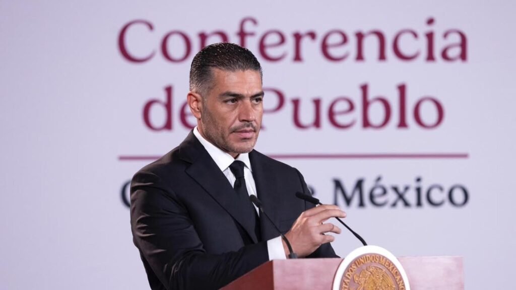 Omar García Harfuch presenta resultados de operativos de seguridad en Michoacán