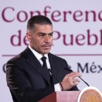 Omar García Harfuch presenta resultados de operativos de seguridad en Michoacán