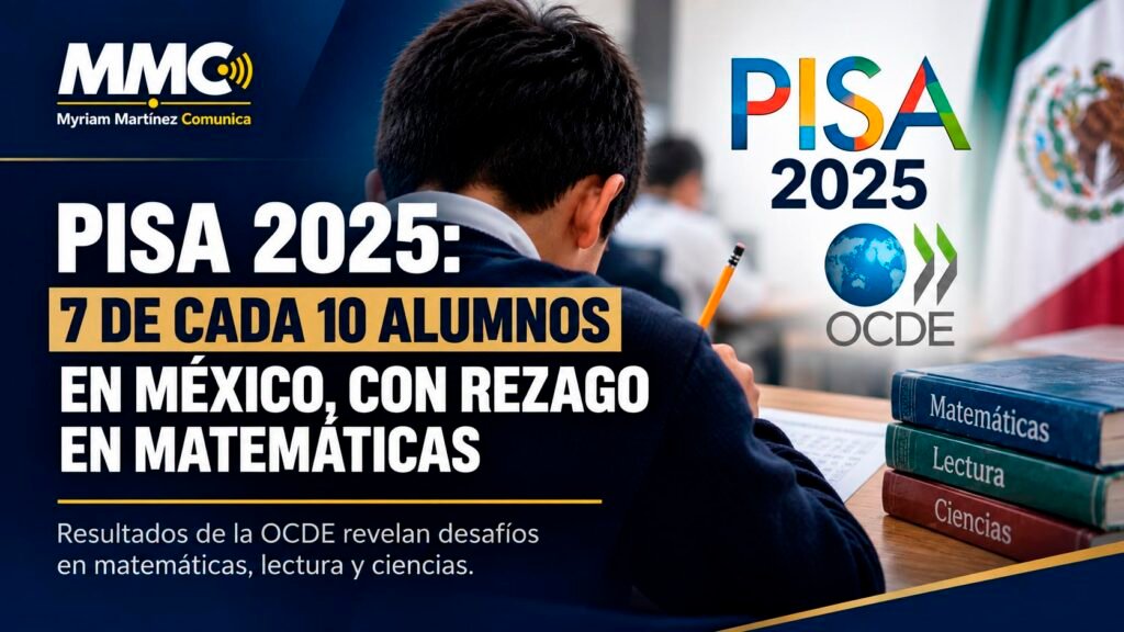 México en PISA 2025 y resultados reconocidos por la OCDE