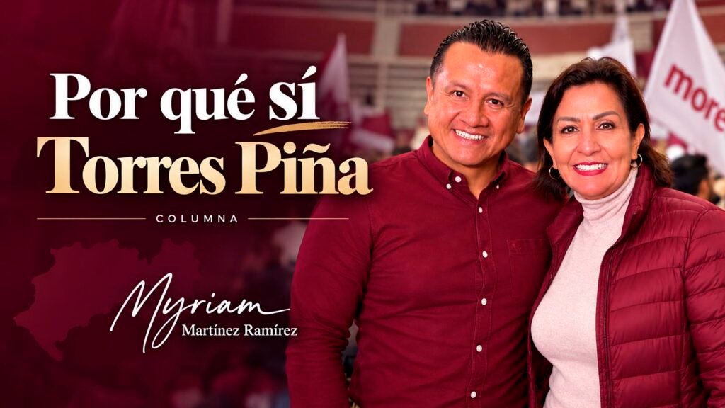 Portada de la columna “Por qué sí Torres Piña”, de Myriam Martínez Ramírez