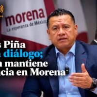 Carlos Torres Piña durante una entrevista en Michoacán.