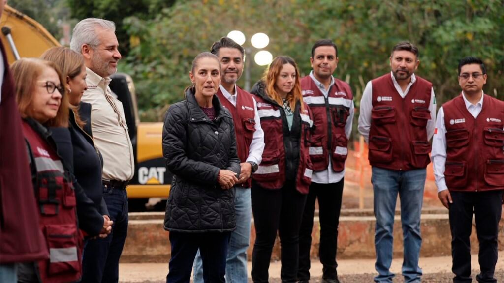 Conagua supervisa rehabilitación de plantas de tratamiento del Lago de Pátzcuaro durante visita de Claudia Sheinbaum