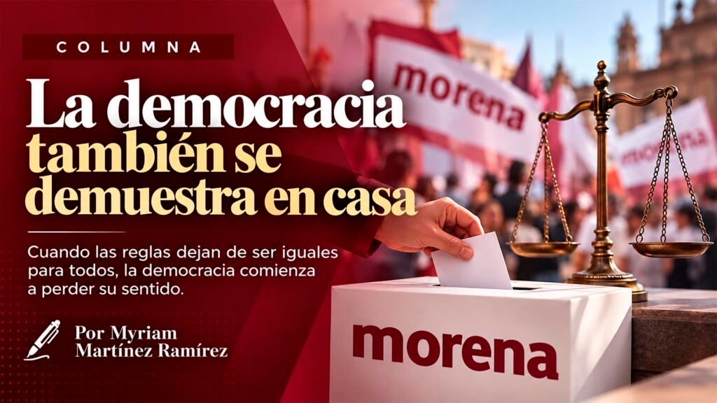 La democracia interna de Morena enfrenta un desafío fundamental: garantizar igualdad de condiciones para todas las personas participantes. ¿Qué sucede cuando respetar las reglas representa una desventaja frente a quienes se posicionan anticipadamente? Una reflexión sobre las encuestas, la equidad y la congruencia política.