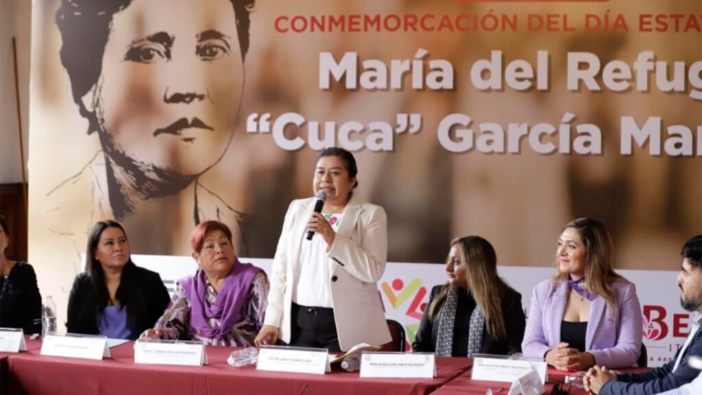 Durante una conmemoración en el Congreso de Michoacán, Belinda Iturbide e integrantes del Colectivo Leonas de la Corregidora destacaron el legado de Cuca García y la importancia de preservar la historia de los derechos de las mujeres.